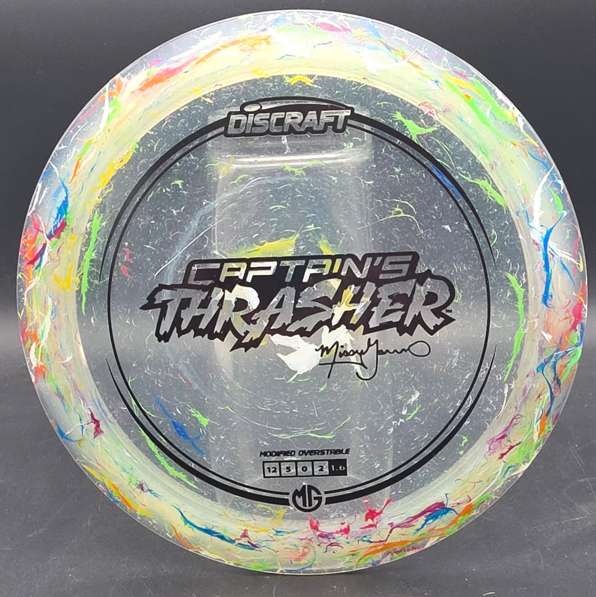 Discraft 2025 Jawbreaker Z Flx Missy Gannon Captain's Thrasher