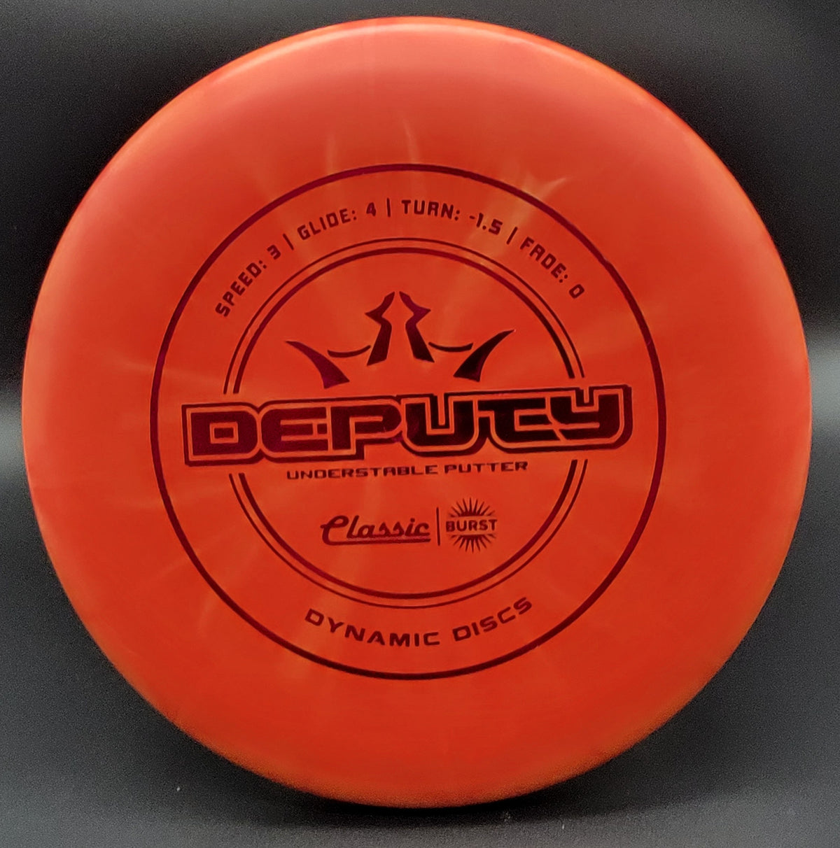 Dynamic Discs Classic Burst Deputy